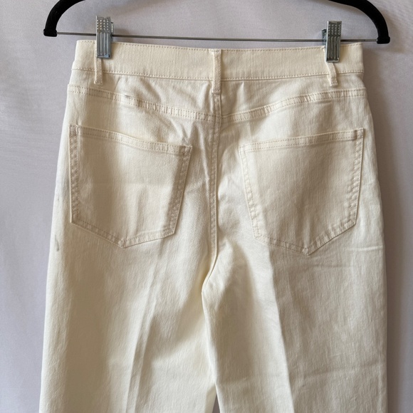 J MCLAUGHLIN LOWDEN WIDE LEG JEAN PANT HIGH WAIST COASTAL CHIC MODERN CLASSIC 4 - Picture 4 of 9